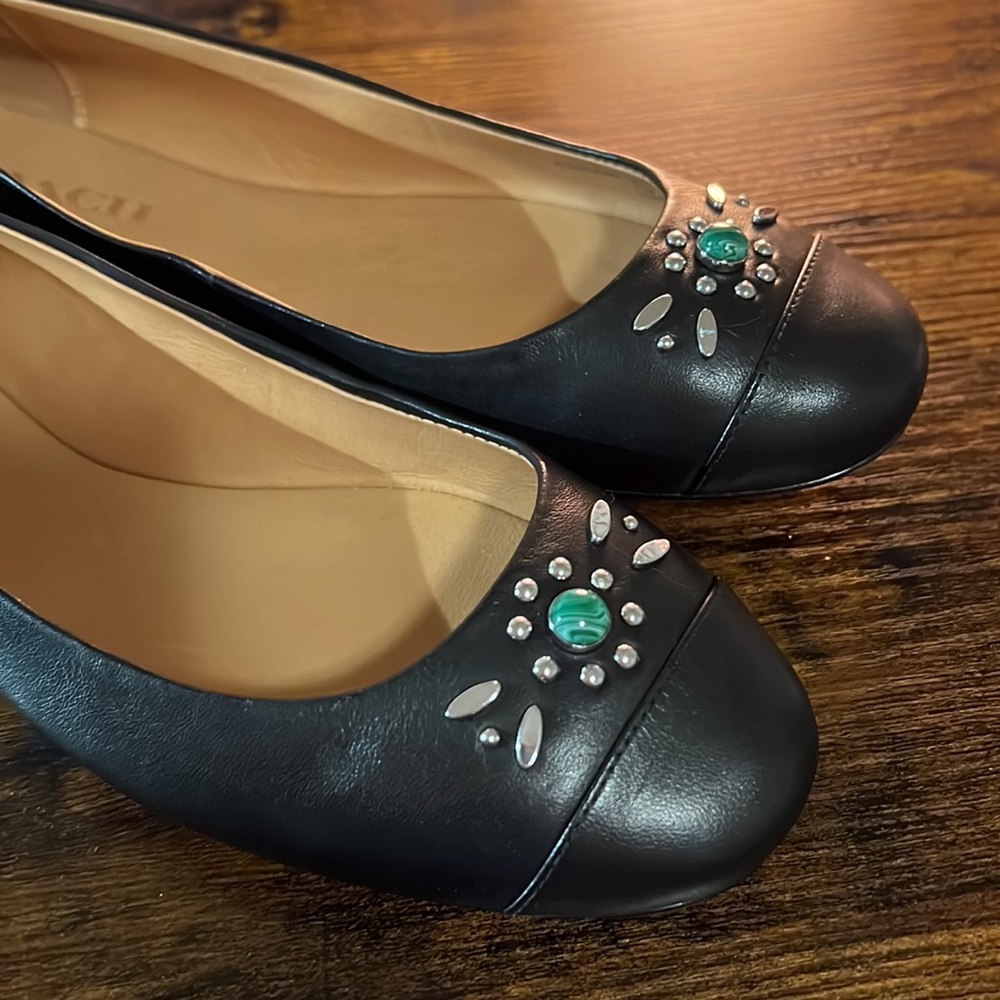 COACH Womens Farrell Flats